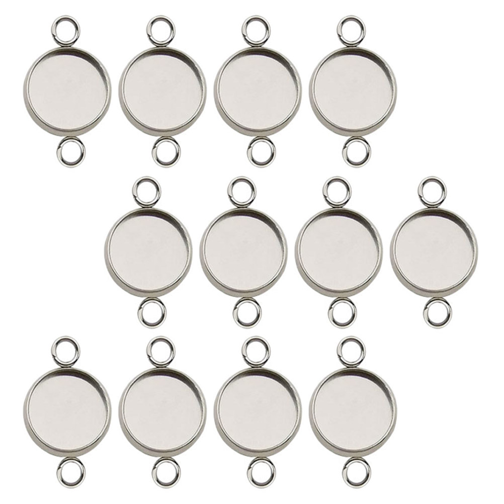 20 Pcs Bracelet Cabochon Conne - огляд і ціна Bezels Set Pendant