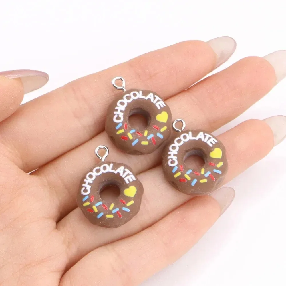 10Pcs Kawaii 3D Bread Donut Re - огляд і ціна Resin Crafts Diy