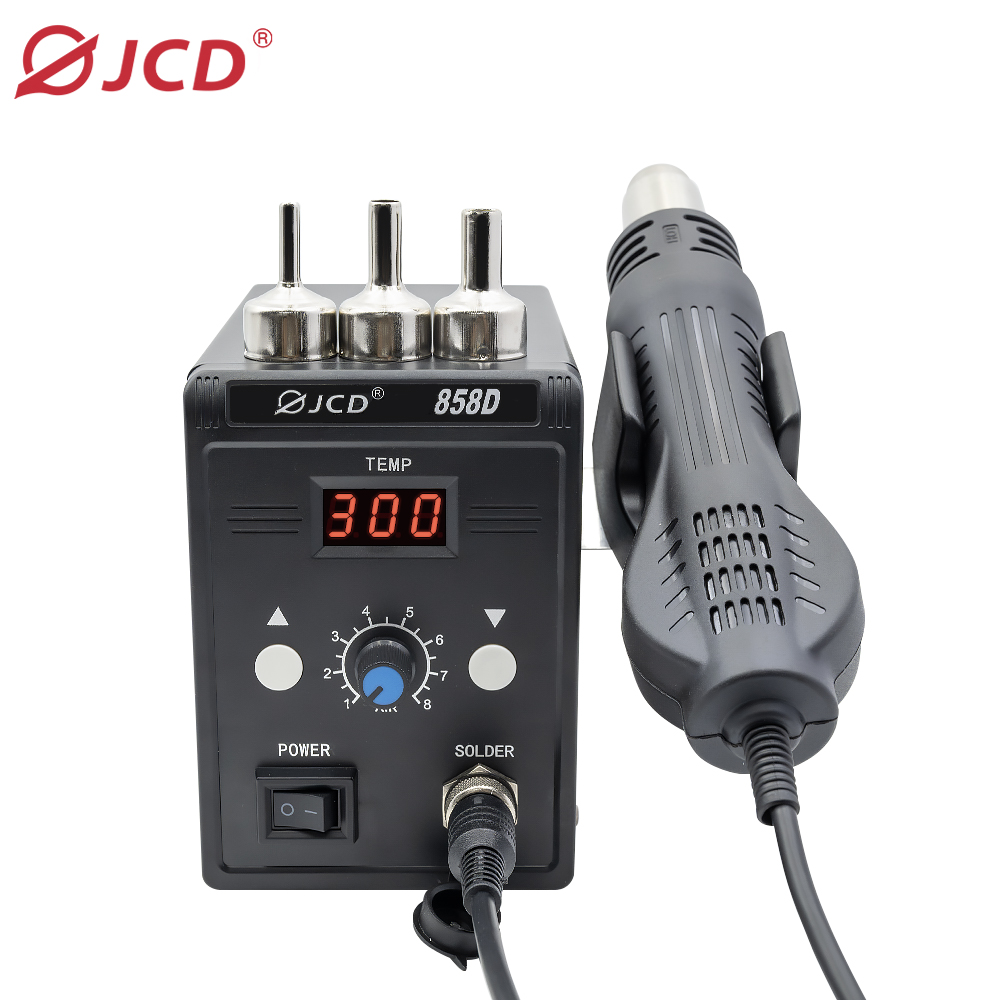 JCD Hot Air Gun 858D BGA Rewor - огляд і ціна Heat Gun Small