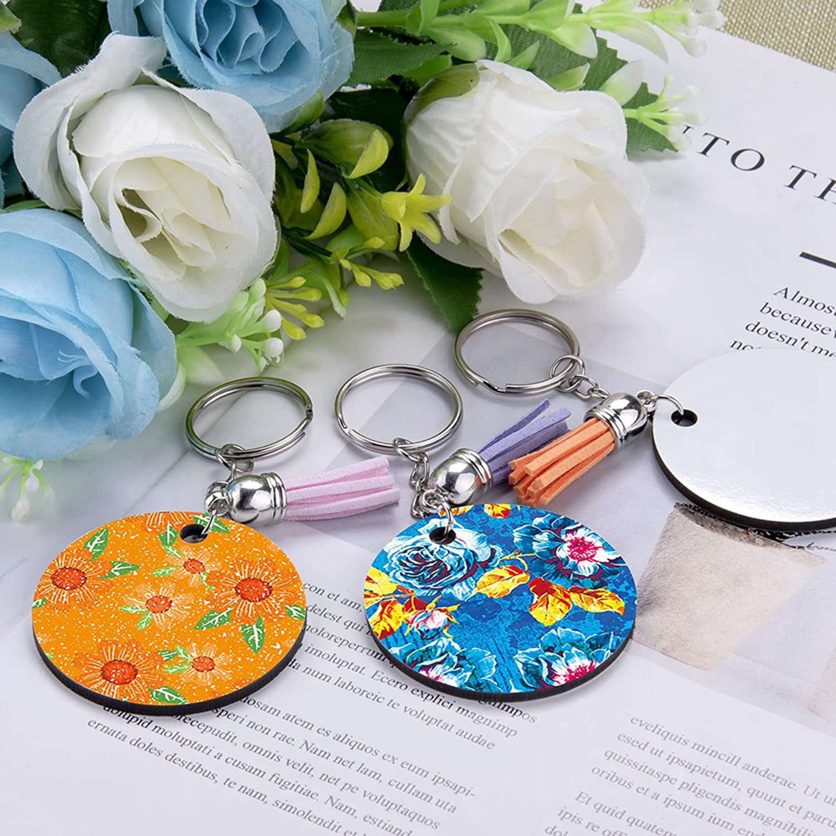 480 Pieces Sublimation Blanks  - огляд і ціна Wood Ring Blank